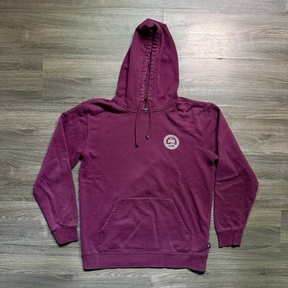 Vans Men's Off The Wall Hoodie - Purple - Picture 3 of 9